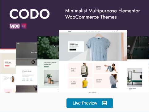 Codo – Minimalist WooCommerce Theme