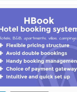 HBook - Hotel booking system - WordPress Plugin