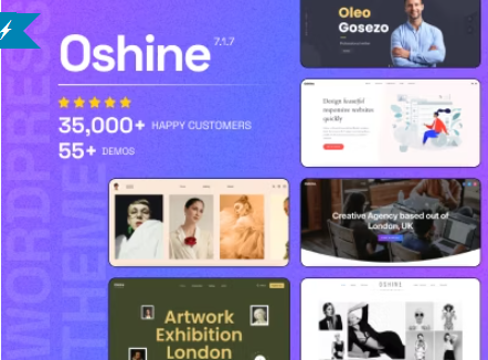 Oshine - Multipurpose Creative WordPress Theme