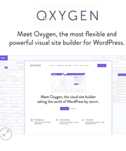 Oxygen – The Ultimate Visual Site Builder