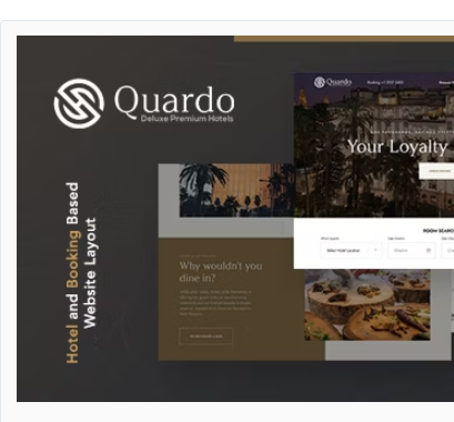 Quardo | Deluxe Hotels WordPress Theme