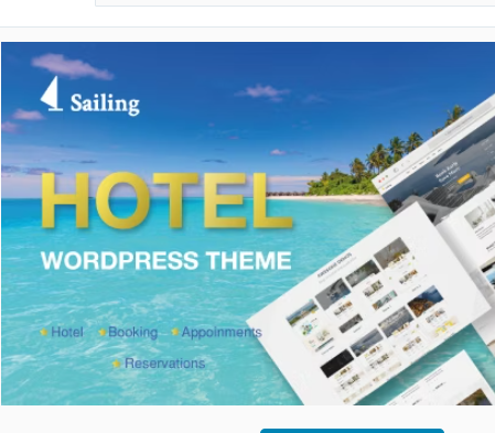 Sailing - Hotel WordPress Theme