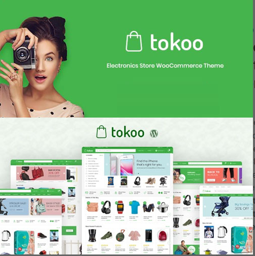 Tokoo - Electronics Store WooCommerce Theme for Affiliates, Dropship and Multi-vendor Websites