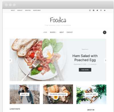 WPZoom Foodica WordPress Theme