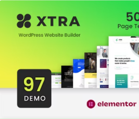 Xtra - WordPress Website Builder + RTL