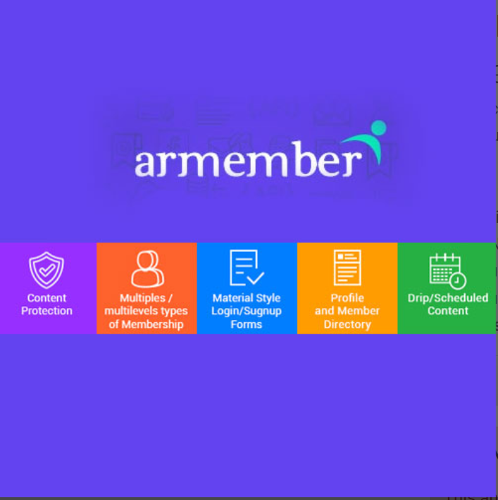 ARMember - WordPress Membership Plugin