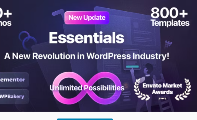 Essentials | Multipurpose WordPress Theme