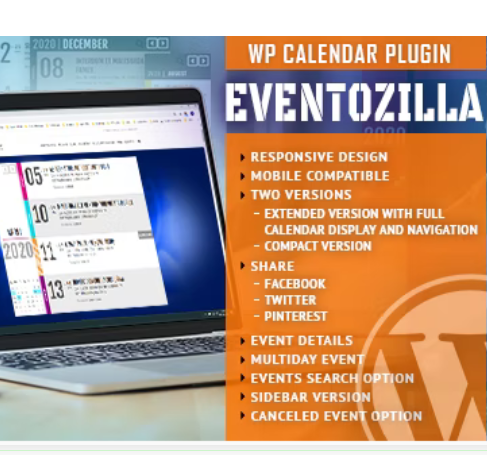 EventoZilla - Event Calendar WordPress Plugin