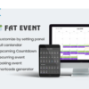 FAT Event - WordPress Event and Calendar Booking