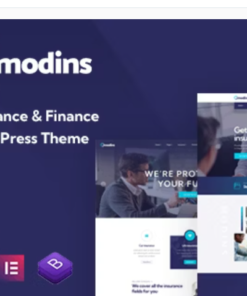 Modins - Insurance & Finance WordPress Theme