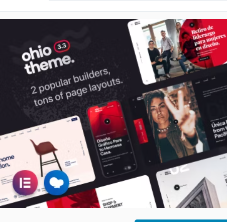 Ohio - Creative Portfolio & Agency WordPress Theme