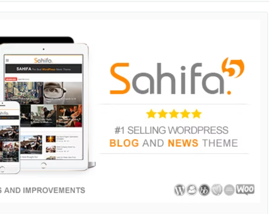 Sahifa - Responsive WordPress News / Magazine / Blog Theme