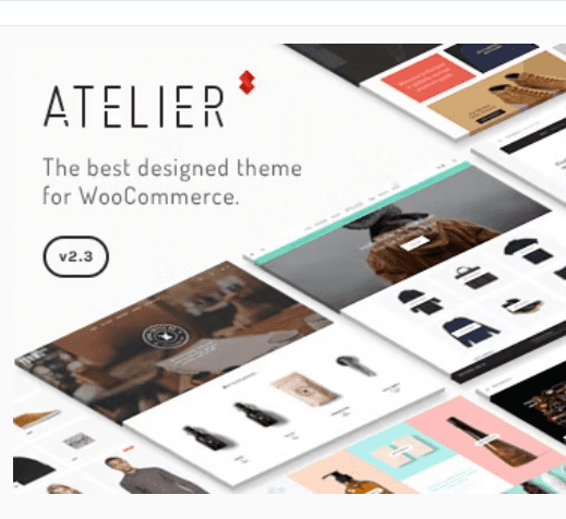 Atelier - Creative Multi-Purpose eCommerce Theme