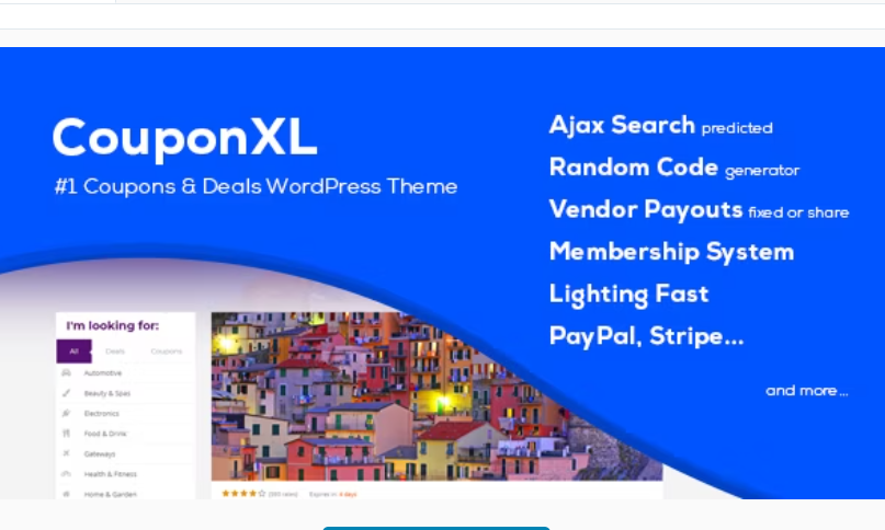 CouponXL - Coupons, Deals & Discounts WP Theme