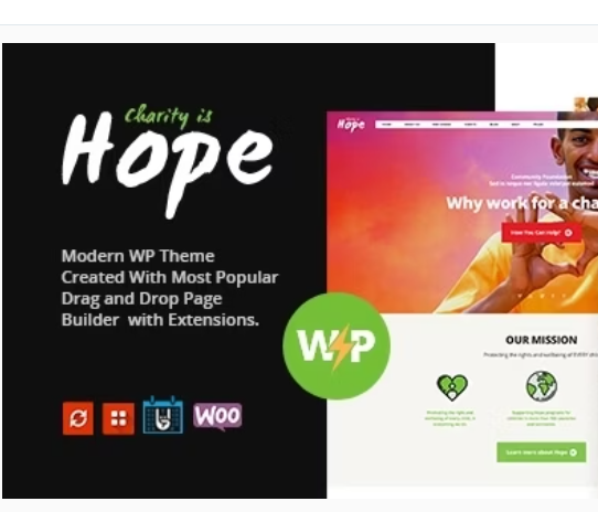 Hope | Non-Profit, Charity & Donations WordPress Theme + RTL