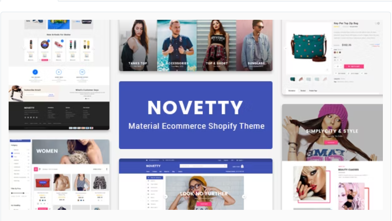 Novetty - Responsive Shopify Theme