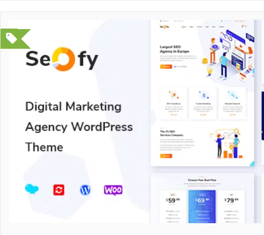 Seofy - Digital & Marketing WordPress Theme