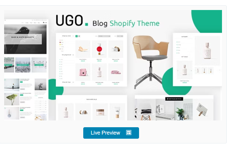 Ugo - Blog Shopify Theme