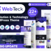 Webteck – IT Solution and Technology WordPress Theme