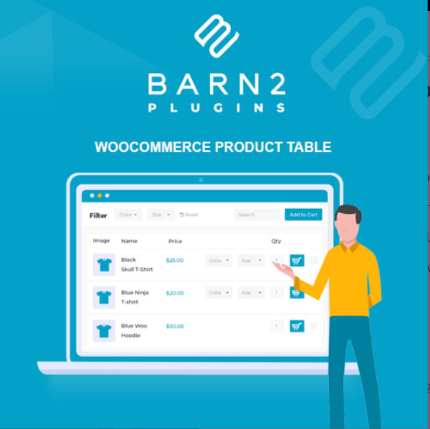 WooCommerce Product Table