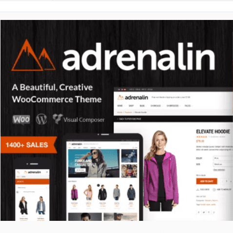 Adrenalin - Multi-Purpose WooCommerce Theme