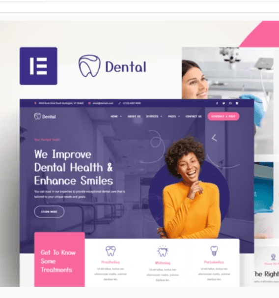 Dental - Dentist Clinic & Medical Elementor Template Kit