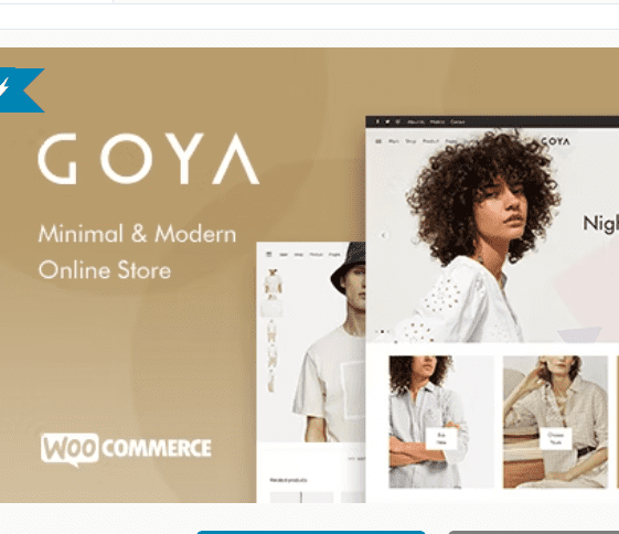 Goya - Modern WooCommerce Theme