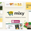 Mixy - Organic Food Store WordPress Theme