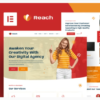 Reach - Digital Agency & Creative Elementor Template Kit