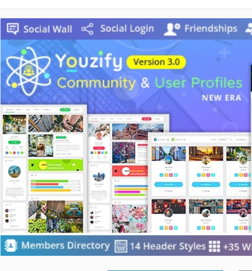 Youzify - BuddyPress Community & WordPress User Profile Plugin